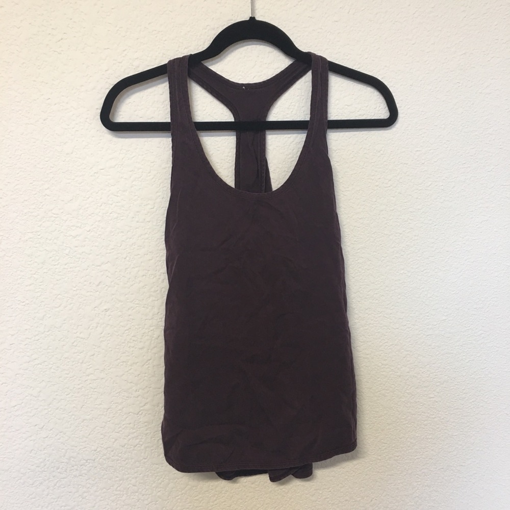 FINAL PRICE Lululemon Dark Purple Tank Top